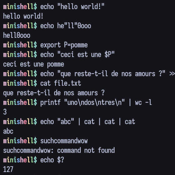 minishell